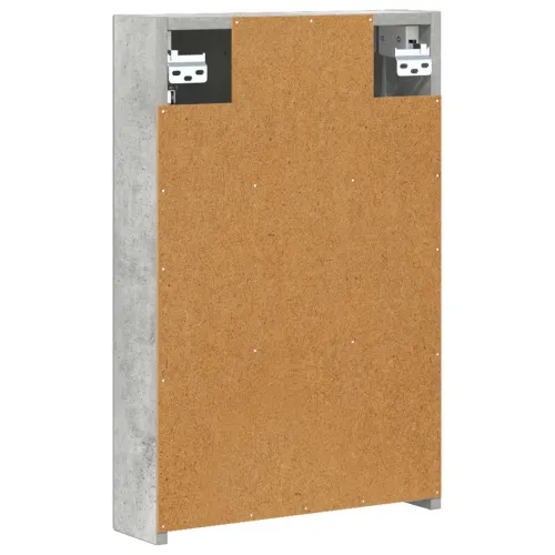 Kupaonski ormar s ogledalom Betonski sivi 40 x 10,5 x 60,5 cm - Betonsko siva 40 x 10,5 x 60,5 cm bez LED Cijena