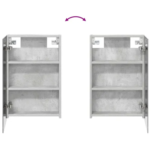 Kupaonski ormar s ogledalom Betonski sivi 40 x 10,5 x 60,5 cm - Betonsko siva 40 x 10,5 x 60,5 cm bez LED Cijena