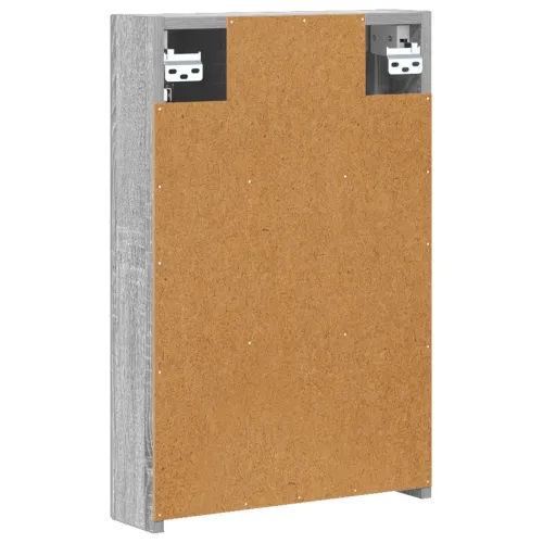 Kupaonski ormar s ogledalom Siva Sonoma 40 x 10,5 x 60,5 cm - Sivi Sonoma 40 x 10,5 x 60,5 cm bez LED Cijena