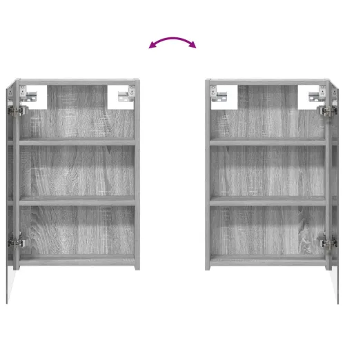 Kupaonski ormar s ogledalom Siva Sonoma 40 x 10,5 x 60,5 cm - Sivi Sonoma 40 x 10,5 x 60,5 cm bez LED Cijena