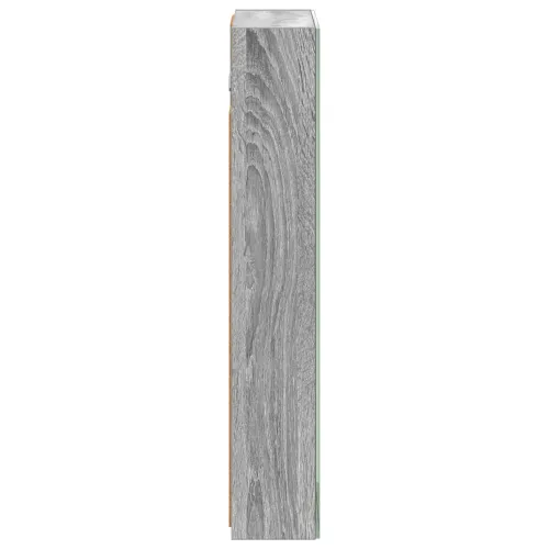 Kupaonski ormar s ogledalom Siva Sonoma 40 x 10,5 x 60,5 cm - Sivi Sonoma 40 x 10,5 x 60,5 cm bez LED Cijena