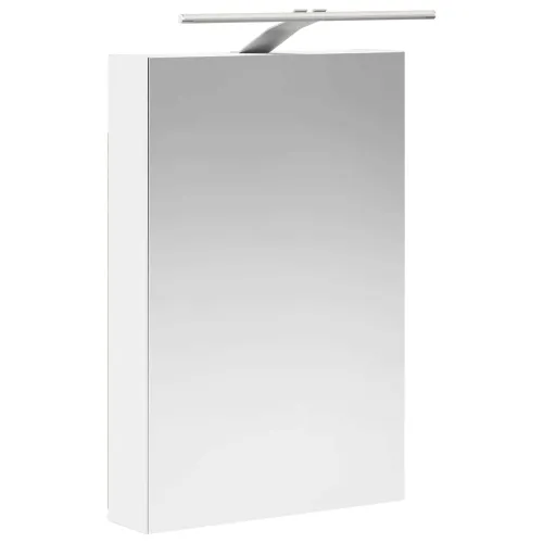 Kupaonski ormar s ogledalom Bijelo 40 x 10,5 x 60,5 cm - Bijeli 40 x 10,5 x 60,5 cm s LED svjetlima Cijena