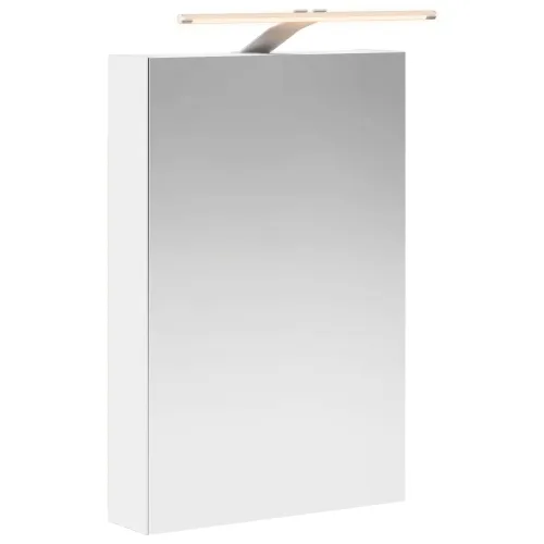 Kupaonski ormar s ogledalom Bijelo 40 x 10,5 x 60,5 cm - Bijeli 40 x 10,5 x 60,5 cm s LED svjetlima Cijena
