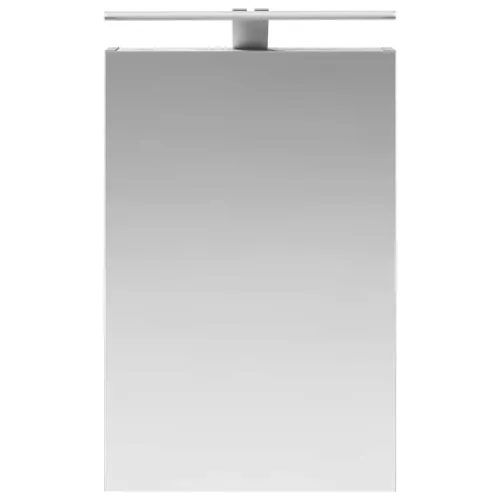 Kupaonski ormar s ogledalom Betonski sivi 40 x 10,5 x 60,5 cm - Betonsko siva 40 x 10,5 x 60,5 cm s LED svjetlima Cijena