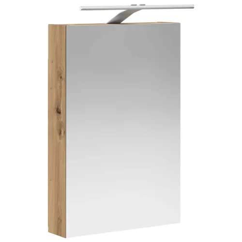 Kupaonski ormar s ogledalom Hrast artisan 40 x 10,5 x 60,5 cm - Zanatski hrast 40 x 10,5 x 60,5 cm s LED svjetlima Cijena