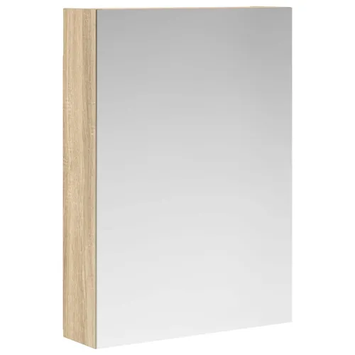 Kupaonski ormar s ogledalom Sonoma hrast 50 x 14,5 x 70 cm - sonoma hrast 50 x 14,5 x 70 cm bez LED Cijena
