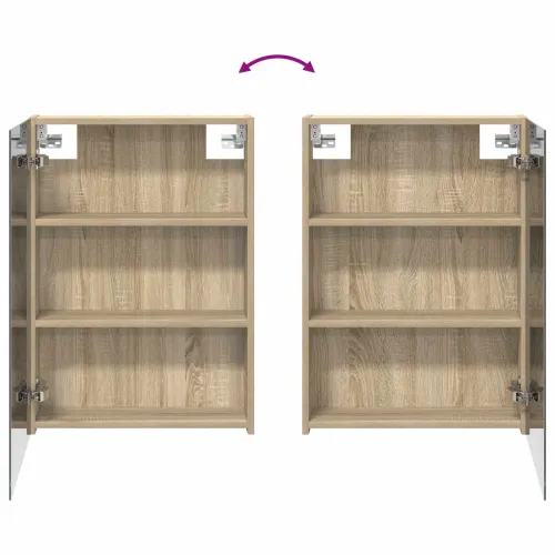 Kupaonski ormar s ogledalom Sonoma hrast 50 x 14,5 x 70 cm - sonoma hrast 50 x 14,5 x 70 cm bez LED Cijena