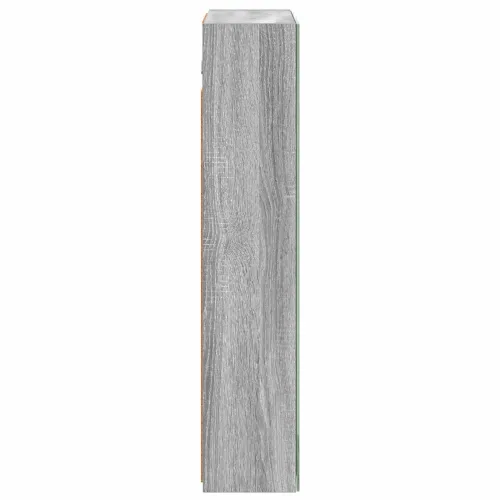 Kupaonski ormar s ogledalom Siva Sonoma 50 x 14,5 x 70 cm - Sivi Sonoma 50 x 14,5 x 70 cm bez LED Cijena