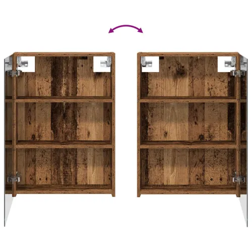 Kupaonski ormar s ogledalom Staro drvo 50 x 14,5 x 70 cm - Staro drvo 50 x 14,5 x 70 cm bez LED Cijena
