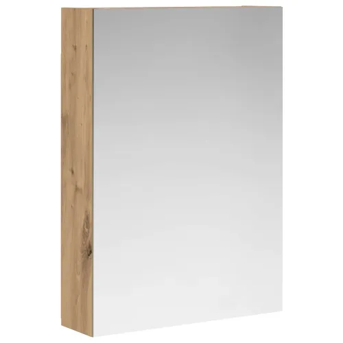Kupaonski ormar s ogledalom Hrast artisan 50 x 14,5 x 70 cm - Zanatski hrast 50 x 14,5 x 70 cm bez LED Cijena