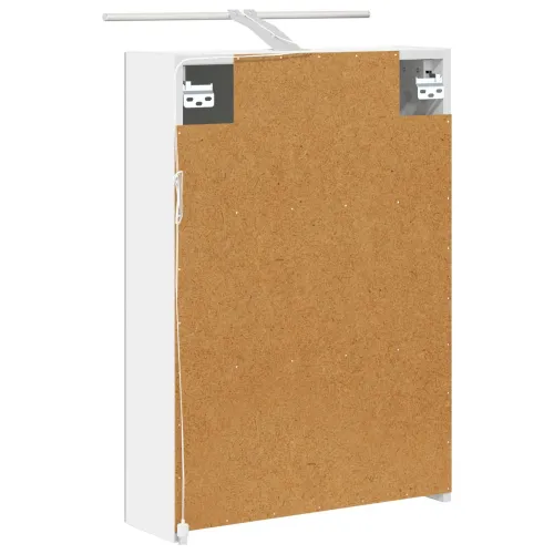 Kupaonski ormar s ogledalom Bijelo 50 x 14,5 x 70 cm - Bijeli 50 x 14,5 x 70 cm s LED svjetlima Cijena