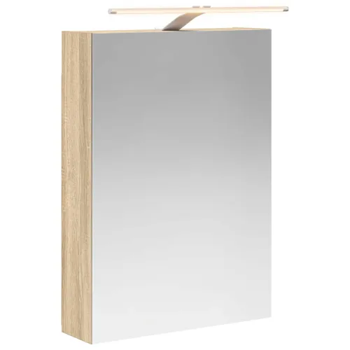 Kupaonski ormar s ogledalom Sonoma hrast 50 x 14,5 x 70 cm - sonoma hrast 50 x 14,5 x 70 cm s LED svjetlima Cijena