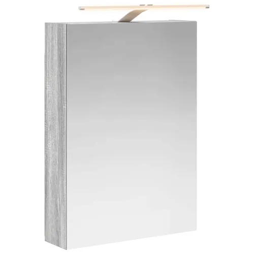 Kupaonski ormar s ogledalom Siva Sonoma 50 x 14,5 x 70 cm - Siva sonoma 50 x 14,5 x 70 cm s LED svjetlima Cijena
