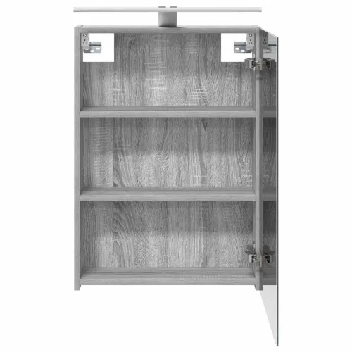 Kupaonski ormar s ogledalom Siva Sonoma 50 x 14,5 x 70 cm - Siva sonoma 50 x 14,5 x 70 cm s LED svjetlima Cijena