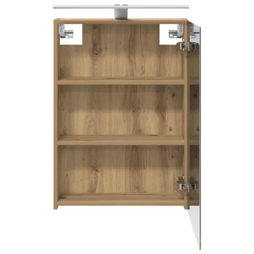 Kupaonski ormar s ogledalom Hrast artisan 50 x 14,5 x 70 cm - Zanatski hrast 50 x 14,5 x 70 cm s LED svjetlima Cijena