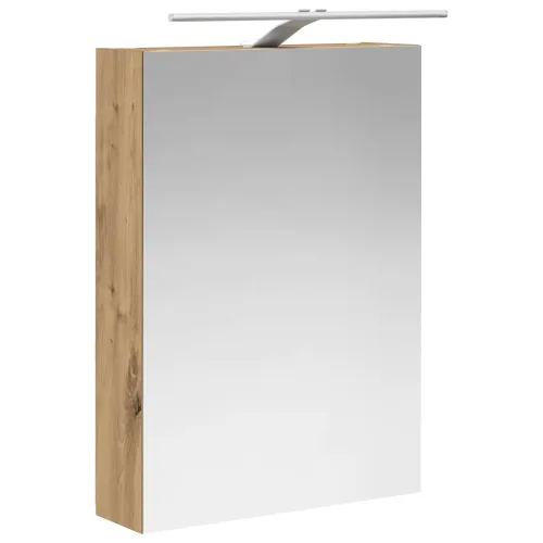 Kupaonski ormar s ogledalom Hrast artisan 50 x 14,5 x 70 cm - Zanatski hrast 50 x 14,5 x 70 cm s LED svjetlima Cijena