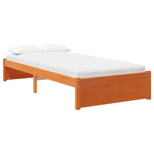Okvir za krevet Čvrsta bor - Voštano smeđa 90 x 190 cm Cijena