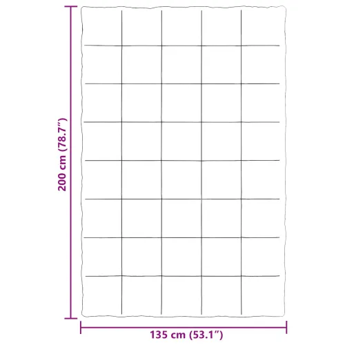Zimska pokrivača 135 x 200 cm Zima Mikrovlakna (100% poliester) - Svjetlosiva 135 x 200 cm Cijena