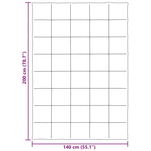 Zimska pokrivača 140 x 220 cm Zima Mikrovlakna (100% poliester) - Svjetlosiva 140 x 200 cm Cijena