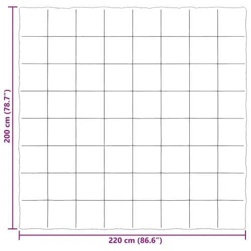Zimska pokrivača 200 x 220 cm Zima Mikrovlakna (100% poliester) - Svjetlosiva 200 x 220 cm Cijena