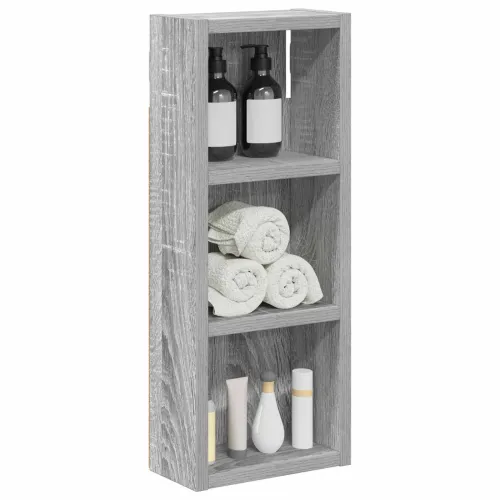 Kupaonski zidni ormarić Sivi Sonoma 20 x 10 x 50 cm - Sivi Sonoma 20 x 10 x 50 cm Cijena