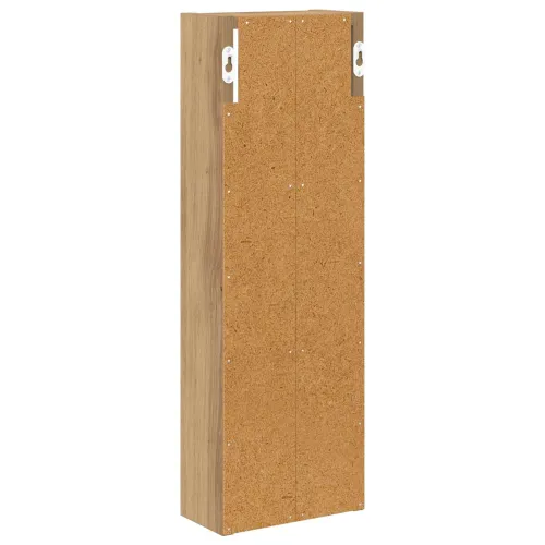 Kupaonski zidni ormarić Umjetnička hrastovina 20 x 10 x 60,5 cm - Zanatski hrast 20 x 10 x 60,5 cm Cijena