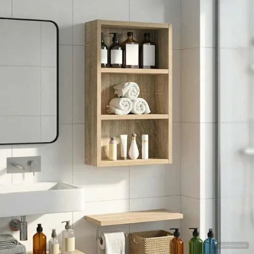 Kupaonski zidni ormarić Sonoma hrast 30 x 10 x 50 cm - sonoma hrast 30 x 10 x 50 cm Cijena