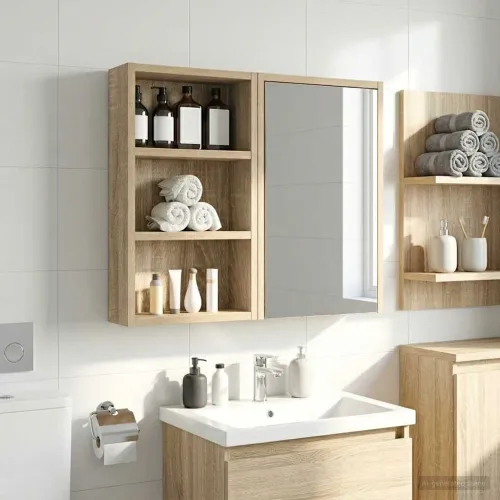 Kupaonski zidni ormarić Sonoma hrast 30 x 10 x 50 cm - sonoma hrast 30 x 10 x 50 cm Cijena