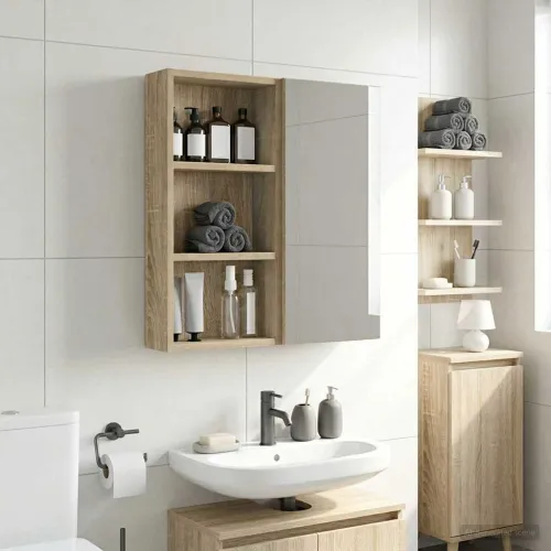 Kupaonski zidni ormarić Sonoma hrast 30 x 10 x 60,5 cm - sonoma hrast 30 x 10 x 60,5 cm Cijena