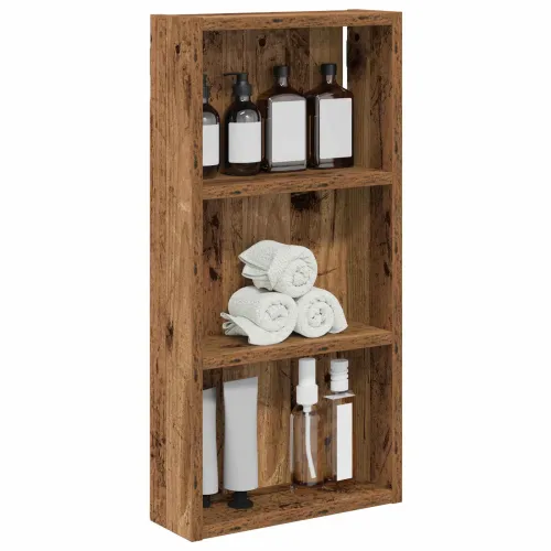 Kupaonski zidni ormarić Staro drvo 30 x 10 x 60,5 cm - Staro drvo 30 x 10 x 60,5 cm Cijena