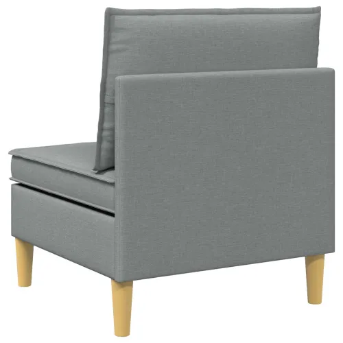Sofa s pohranom Tkanina - Svjetlosiva Srednja sofa Cijena