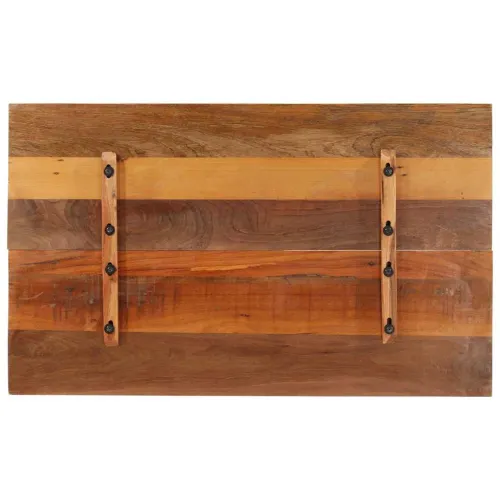 Pravokutna stolna ploča 60 x 100 cm 15 - 16 mm obnovljeno drvo - 60 x 100 cm 15-16 mm 1 masivno obnovljeno drvo Cijena