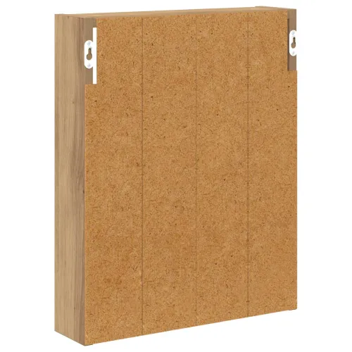 Kupaonski zidni ormarić Umjetnička hrastovina 40 x 10 x 50 cm - Zanatski hrast 40 x 10 x 50 cm Cijena