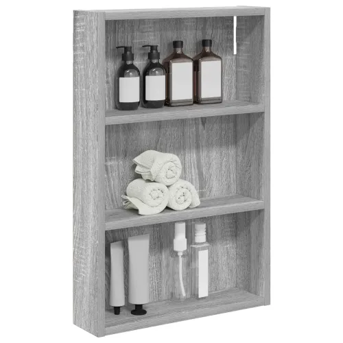 Kupaonski zidni ormarić Sivi Sonoma 40 x 10 x 60,5 cm - Sivi Sonoma 40 x 10 x 60,5 cm Cijena