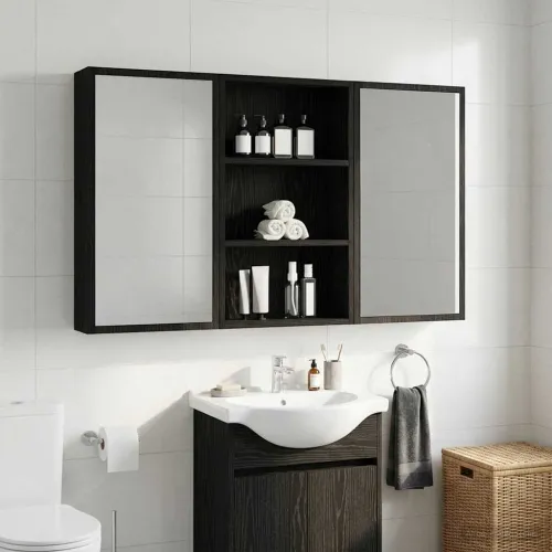 Kupaonski zidni ormarić Crni Hrast 40 x 14 x 70 cm - Crni hrast 40 x 14 x 70 cm Cijena