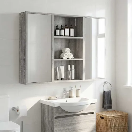 Kupaonski zidni ormarić Sivi Sonoma 40 x 14 x 70 cm - Sivi Sonoma 40 x 14 x 70 cm Cijena