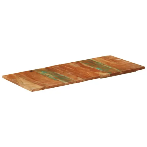 Pravokutna stolna ploča 60 x 140 cm 25 - 27 mm obnovljeno drvo Cijena