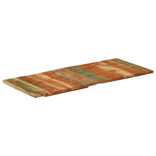 Pravokutna stolna ploča 60 x 140 cm 25 - 27 mm obnovljeno drvo Cijena