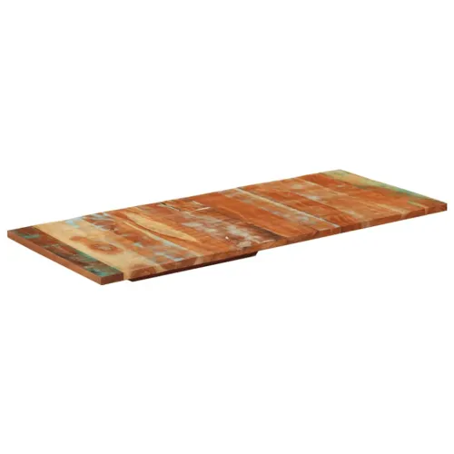 Pravokutna stolna ploča 60 x 140 cm 25 - 27 mm obnovljeno drvo Cijena