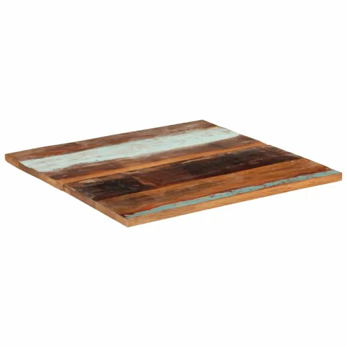 Četvrtasta stolna ploča 80x80 cm 25 - 27 mm od obnovljenog drva - 80 x 80 cm 25-27 mm 1 masivno obnovljeno drvo Cijena