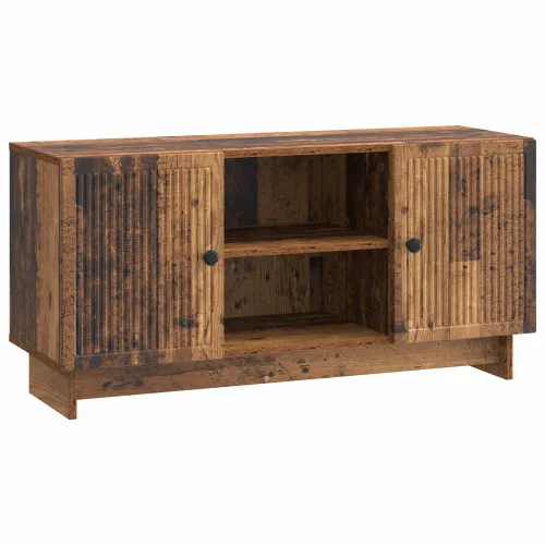 TV ormar 102 x 34,5 x 50 cm Staro drvo Konstruirano drvo - Staro drvo Cijena
