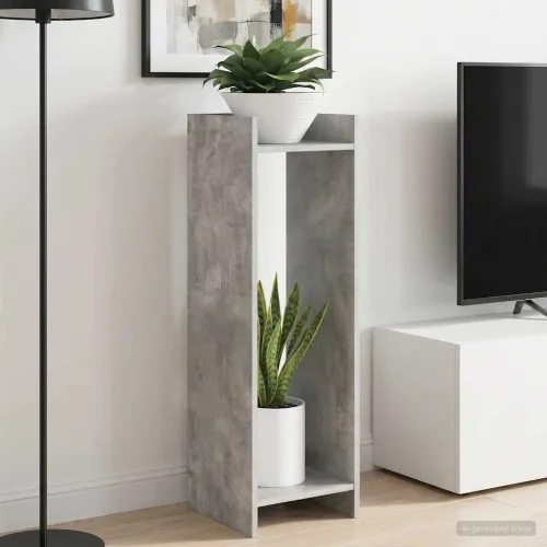 Stalak za biljke Betonska siva 30 x 30 x 100 cm - Betonska siva 30 x 30 x 100 cm 1 Cijena