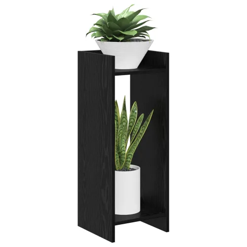 Stalak za biljke 2 kom. Crni hrast 30 x 30 x 80 cm - Crni hrast 30 x 30 x 80 cm 2 Cijena