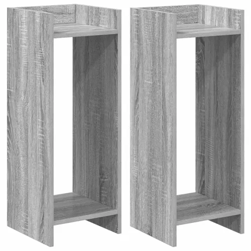 Stalak za biljke 2 kom. Siva Sonoma 30 x 30 x 80 cm - Siva Sonoma 30 x 30 x 80 cm 2 Cijena