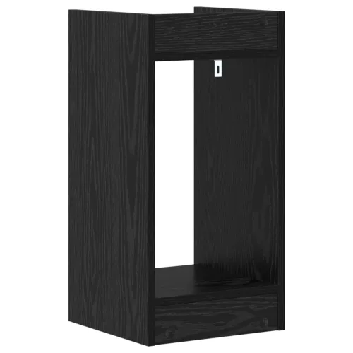 Stalak za biljke Crni hrast 30 x 30 x 60 cm Konstruirano drvo - Crni hrast 30 x 30 x 60 cm 2 Cijena