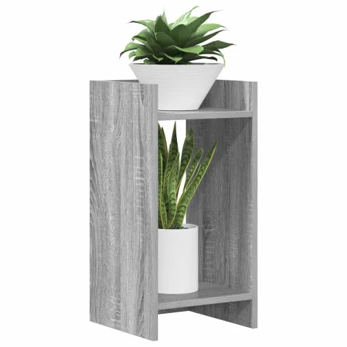 Stalak za biljke Siva Sonoma 30 x 30 x 60 cm Konstruirano drvo - Siva Sonoma 30 x 30 x 60 cm 1 Cijena