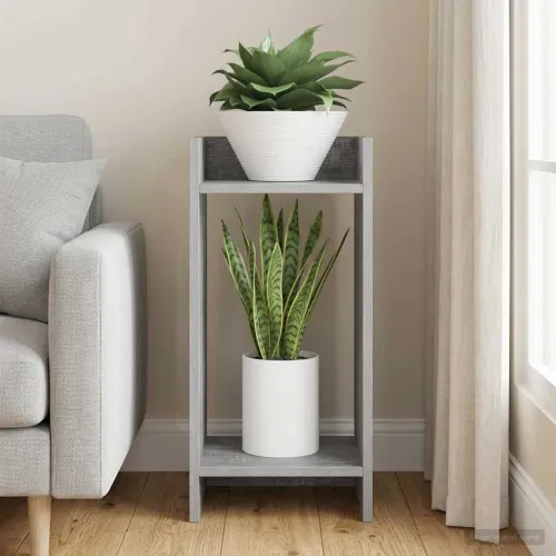 Stalak za biljke Siva Sonoma 30 x 30 x 60 cm Konstruirano drvo - Siva Sonoma 30 x 30 x 60 cm 1 Cijena