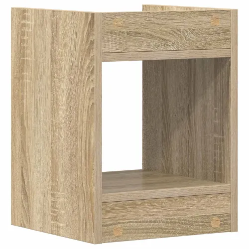 Stalak za biljke Hrast sonoma 30 x 30 x 40 cm Konstruirano drvo - Hrast sonoma 30 x 30 x 40 cm 1 Cijena