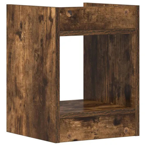Stalak za biljke 2 kom. Dimljeni hrast 30 x 30 x 40 cm - Dimljeni hrast 30 x 30 x 40 cm 2 Cijena