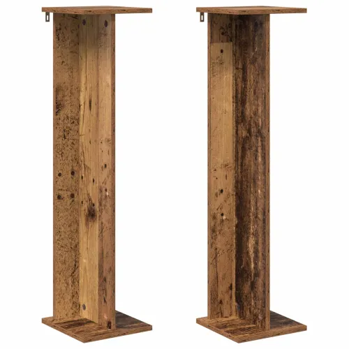 Stalak za biljke 2 kom. Staro drvo 25 x 25,5 x 100,5 cm - Staro drvo 25 x 25,5 x 100,5 cm 2 Cijena